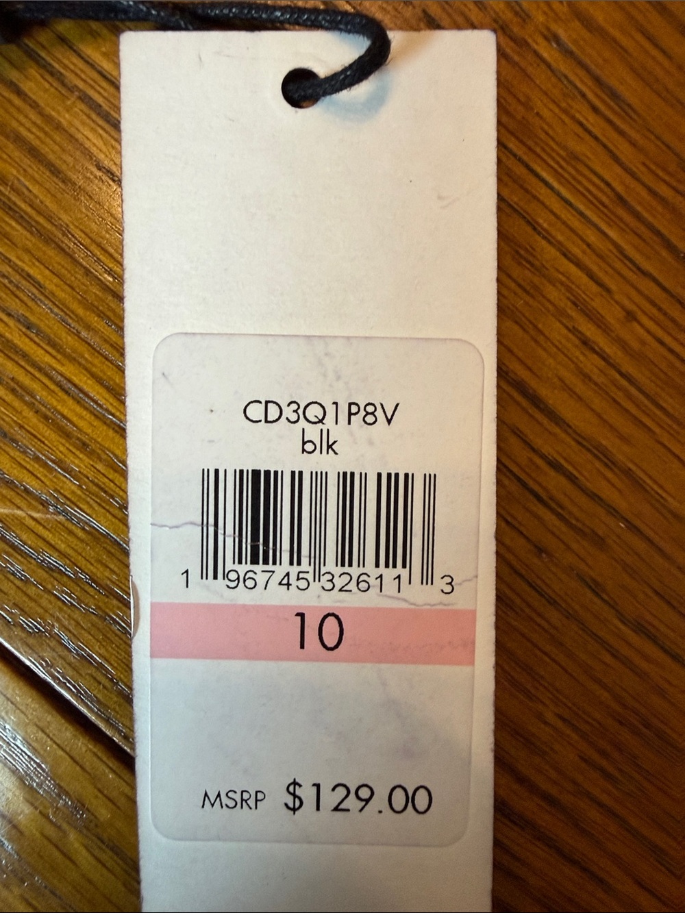 Calvin Klein Dress Womens 10 Black Fit & Flare Flutter Sleeve Belted Pockets NWT - Picture 9 of 9